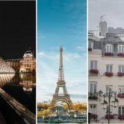 collage of Paris landmarks